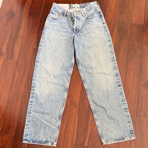 Agolde V - waist baggy fairway size 25